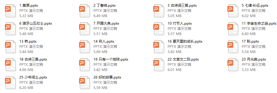 部编人教版语文六年级（上册）生字教学课件完整版