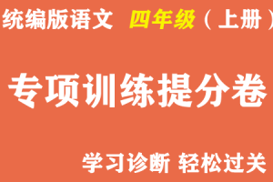 部编版语文四年级上册期末专项训练提分卷（19套，附答案）丨打包下载