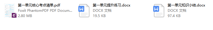 统（部）编语文 5年级（下册）第一单元试卷+知识小结+核心考点清单