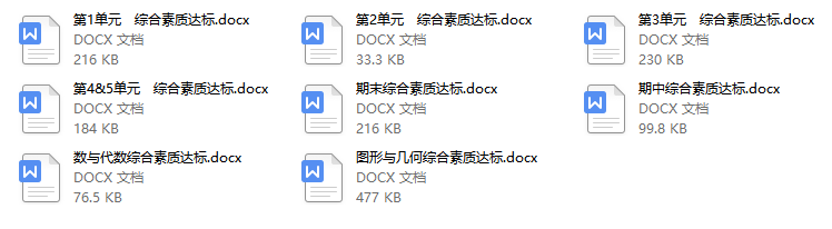 人教版 小学数学 六年级（下册）第1-5单元测试卷+期中期末卷附答案（2）