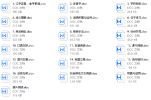 部编版语文六年级（下册）期末专项复习训练提分卷（32套，附答案）丨打包下载